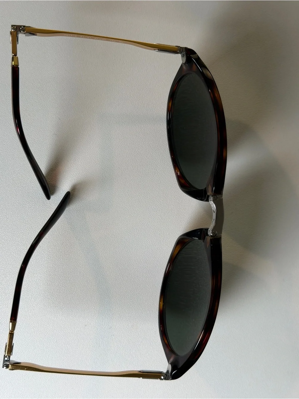 Persol Folding Sunglasses with Brown Case
